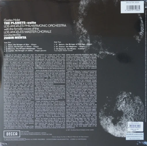 Holst, Los Angeles Philharmonic, Zubin Mehta - The Planets - Image 2