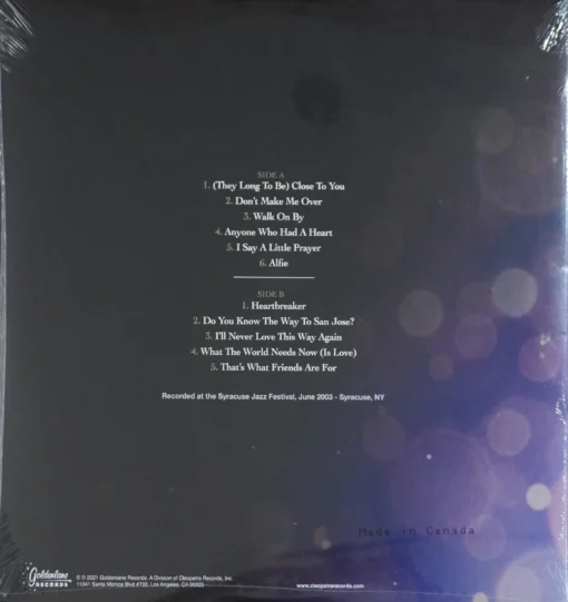 Dionne Warwick - A Special Evening With Dionne Warwick (Silver Vinyl) - Image 2