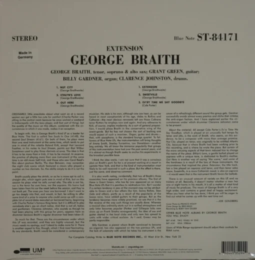 George Braith - Extension - Image 2