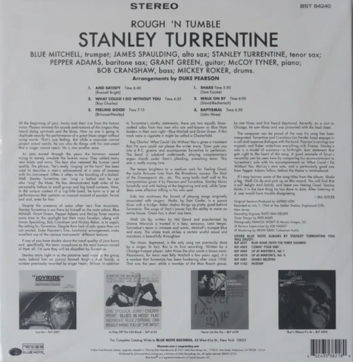 Stanley Turrentine - Rough 'N Tumble - Image 2