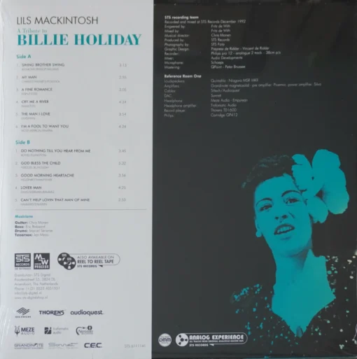 Lils Mackintosh - A Tribute To Billie Holiday - Image 2