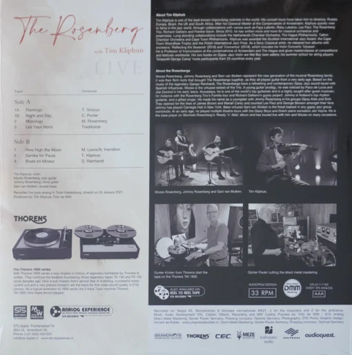 The Rosenberg With Tim kliphuis - Live - Image 2