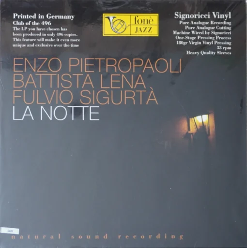 Enzo Pietropaoli, Battista Lena, Fulvio Sigurta - La Notte