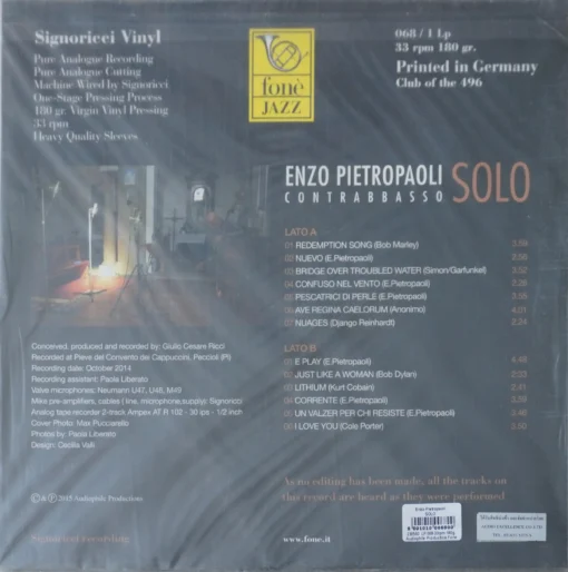 Enzo Pietropaoli - Solo - Image 2