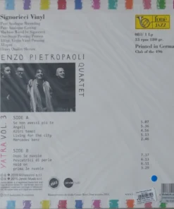 Enzo Pietropaoli Quartet – Yatra Vol. 3