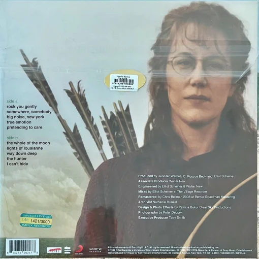 Jennifer Warnes - The Hunter (Green Vinyl) - Image 2