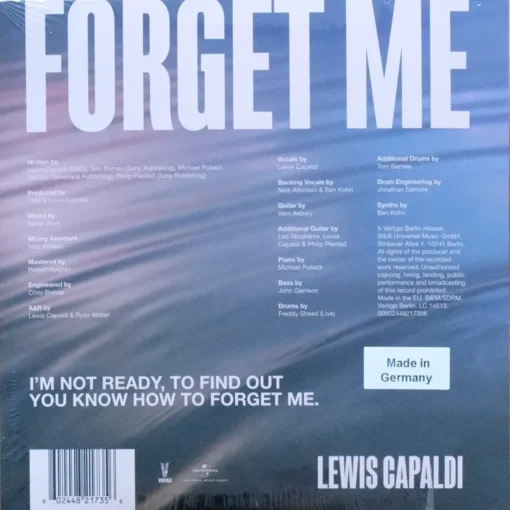 Lewis Capaldi - Forget Me (7 Inch) - Image 2