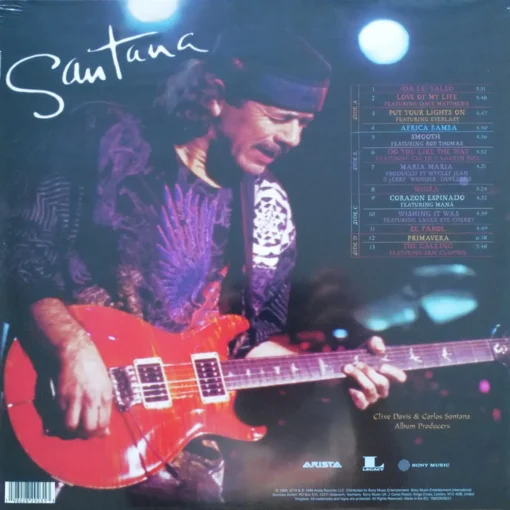 Santana - Supernatural (Blue Vinyl) - Image 2