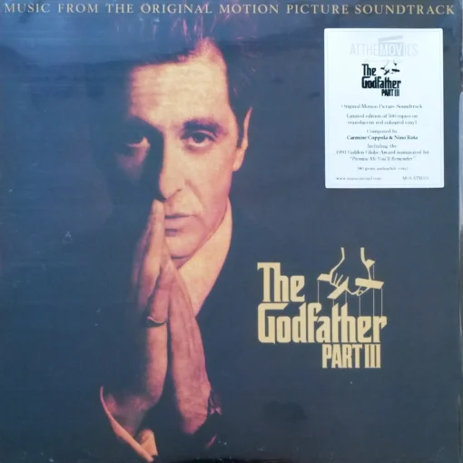 The Godfather Part III (Original Motion Picture Soundtrack)(Translucent Red Vinyl)