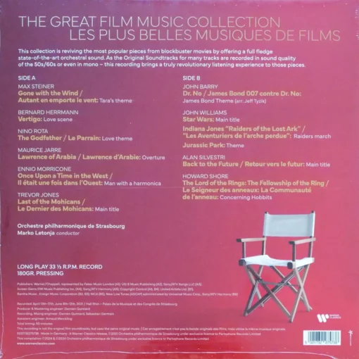 Cinema Classics - Iconic Film Scores by Orchestre Philharmonique de Strasbourg & Marko Letonja - Image 2