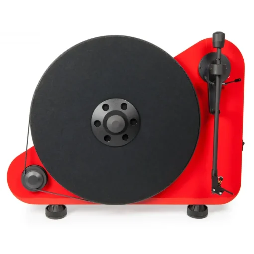 เครื่องเล่นแผ่นเสียง Pro-Ject VT-E BT R Red + ลำโพง Tangent Spectrum X5 BT Phono Active Black (New) - Image 2