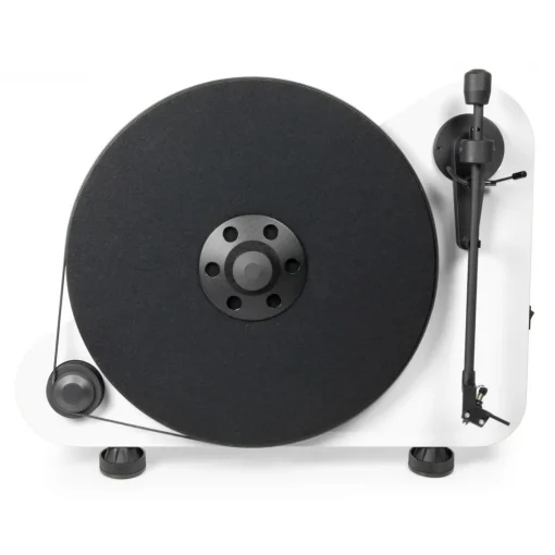 เครื่องเล่นแผ่นเสียง Pro-Ject VT-E BT R White + ลำโพง Tangent Spectrum X5 BT Phono Active Black (New) - Image 2