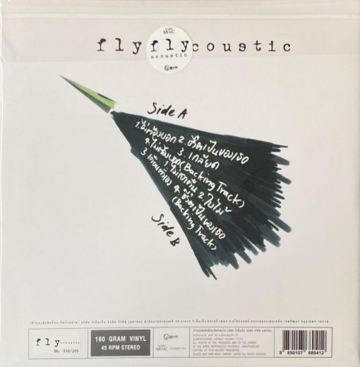 Fly - Acoustic (Clear Vinyl) - Image 2