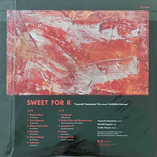 Tsuyoshi Yamamoto Trio - Sweet for K - Image 2