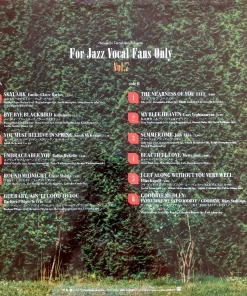 For Jazz Vocal Fans Only Vol. 7