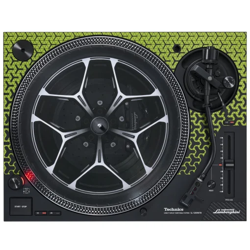 เครื่องเล่นแผ่นเสียง Technics SL-1200M7B Lamborghini Limited Edition (New) - Image 7