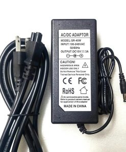 AC/DC Adapter Switching Power Supply DC15V 3A (New)