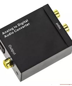 Analog To Digital Audio Converter RCA Coaxial Optical GC0068 (New)