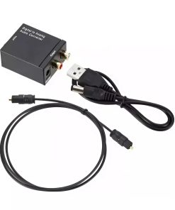 Analog To Digital Audio Converter RCA Coaxial Optical GC0068 (New)