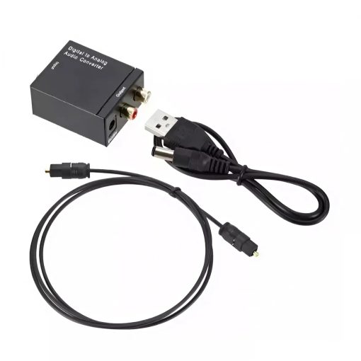 Analog To Digital Audio Converter RCA Coaxial Optical GC0068 (New)