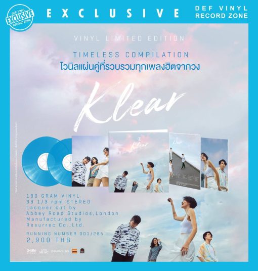 Klear - Timeless Compilation (Blue Vinyl)