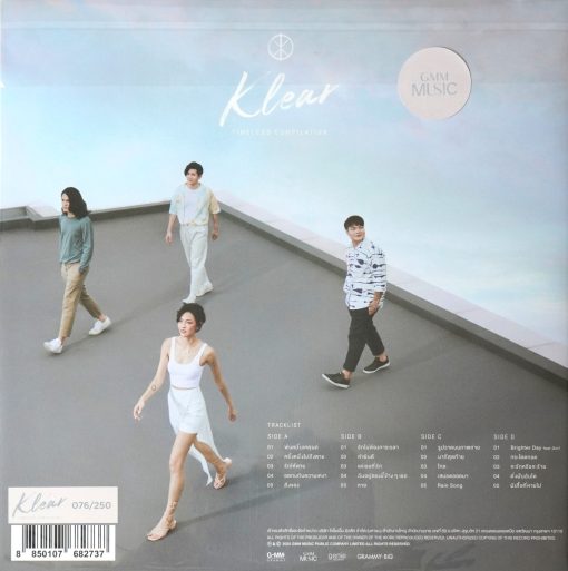 Klear - Timeless Compilation (Blue Vinyl) - Image 2