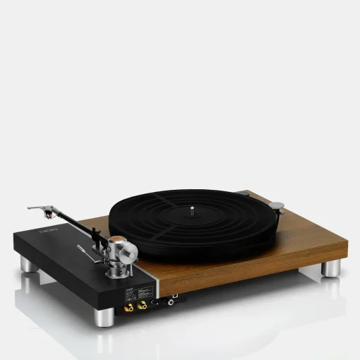เครื่องเล่นแผ่นเสียง Jasmine More HiFi Turntable with Speaker (New) - Image 7