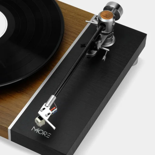 เครื่องเล่นแผ่นเสียง Jasmine More HiFi Turntable with Speaker (New) - Image 6