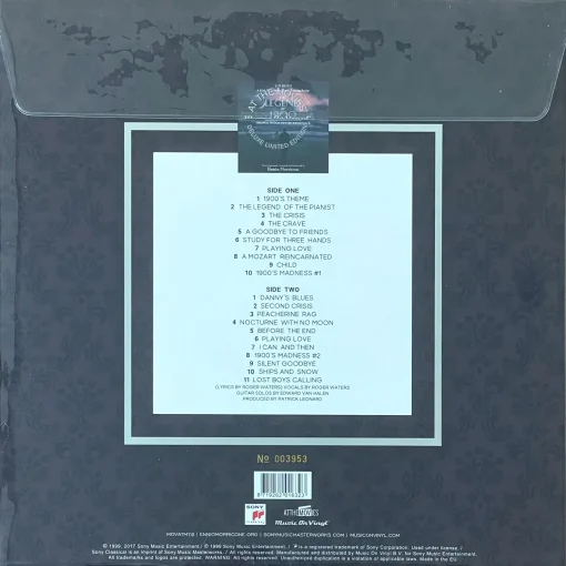 Ennio Morricone - The Legend Of 1900 (Silver Vinyl) - Image 2