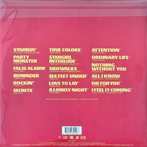 The Weeknd - Starboy (Translucent Blue Vinyl) - Image 2
