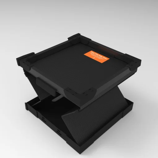 กล่องแผ่นเสียง HumminGuru FlexiCube Vinyl Storage Box (New) - Image 2