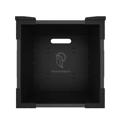 กล่องแผ่นเสียง HumminGuru FlexiCube Vinyl Storage Box (New) - Image 4