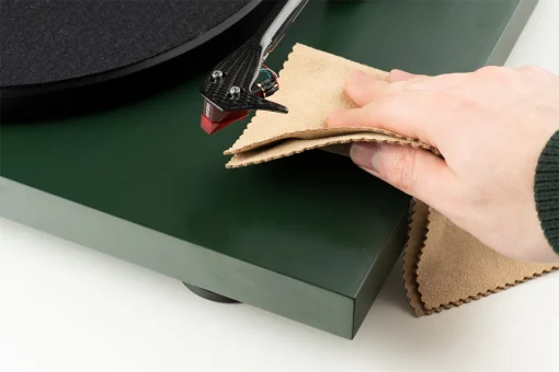 ผ้าเช็ดเครื่องเล่นแผ่นเสียง Pro-Ject Cleaning Cloth It (New) - Image 2