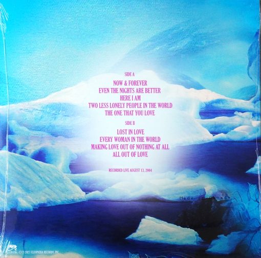 Air Supply - One Night Only - The 30th Anniversary Show (Blue Vinyl) - Image 2