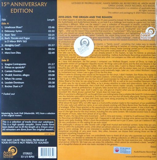 A Selection From The Original Masters : 15th Anniversary Edition - Image 2