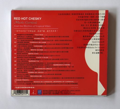 CD Red Hot Chesky - Music Carnival