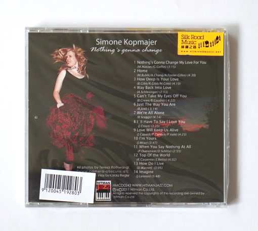 CD Simone Kopmajer - Nothing's Gonna Change - Image 2