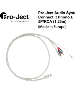 สายสัญญาณ Pro-Ject Connect it Phono E 5P/RCA (1,23m) (New)