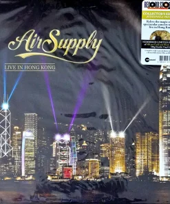Air Supply – Live In Hong Kong (RSD 2024) (Gold & Black Splatter Vinyl)