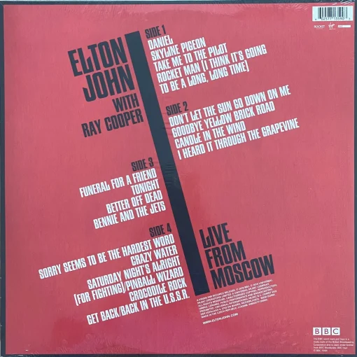 Elton John With Ray Cooper - Live From Moscow - Image 2