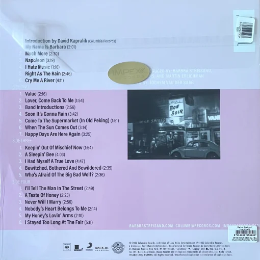 Barbra Streisand - Live at the Bon Soir - Image 2