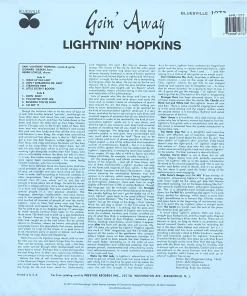 Lightnin’ Hopkins – Goin’ Away