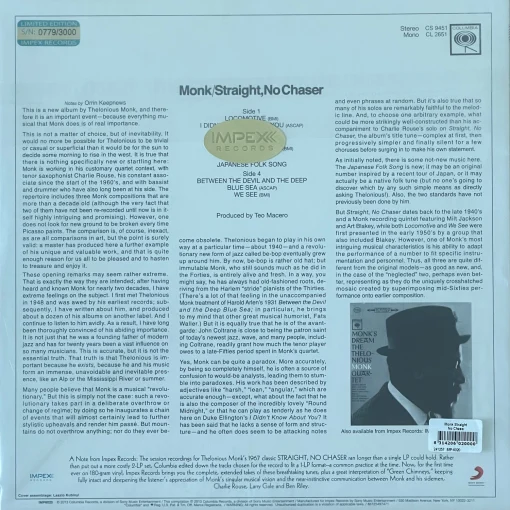 Monk - Straight, No Chaser - Image 2