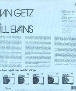 Stan Getz & Bill Evans – Previously Unreleased Recordings