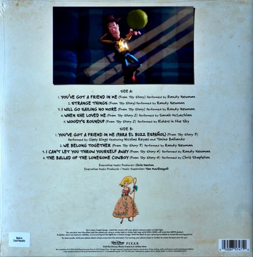 Toy Story : Songs to Infinity and Beyond LP (Zoetrope Vinyl) - Image 2