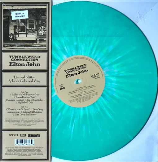 Elton John - Tumberweed Connection (Green Splatter Vinyl)