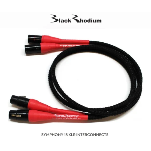 สายสัญญาณ Black Rhodium Symphony 18 XLR To XLR 1M (New)