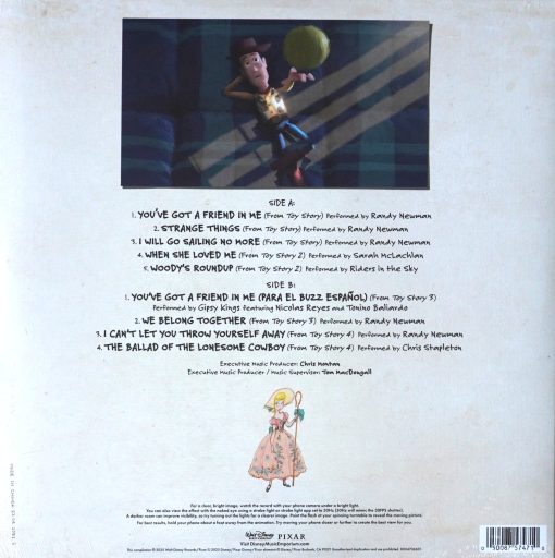 Toy Story : Songs to Infinity and Beyond LP (Zoetrope Vinyl) - Image 2