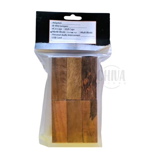ไม้รอง Cardas Audio Myrtlewood Blocks Large 6pcs (New) - Image 4