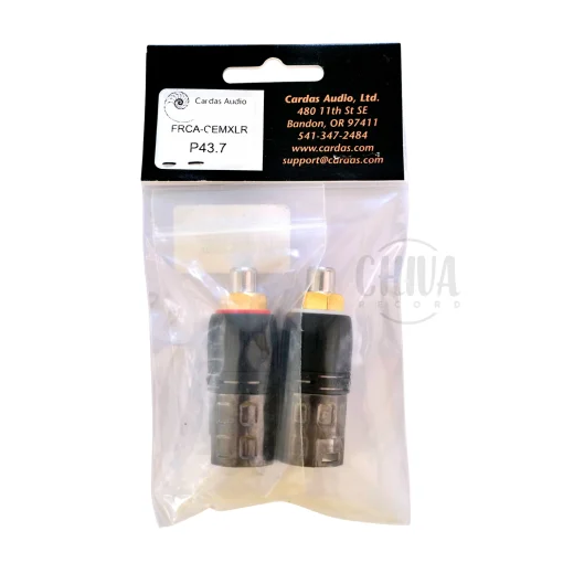 แจ๊คต่อ Cardas Audio Female RCA to Male XLR Adapter P43.7 (New) - Image 3